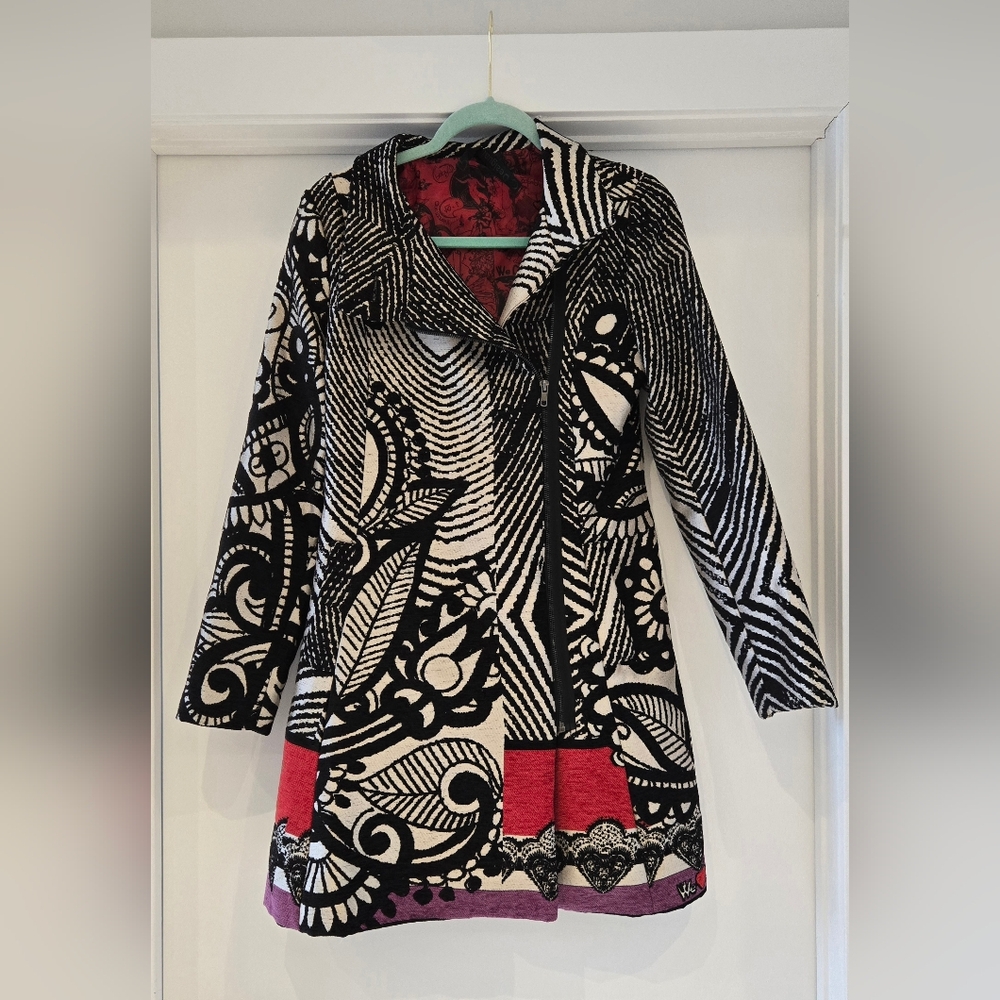 Desigual Red and Black Graphic Design